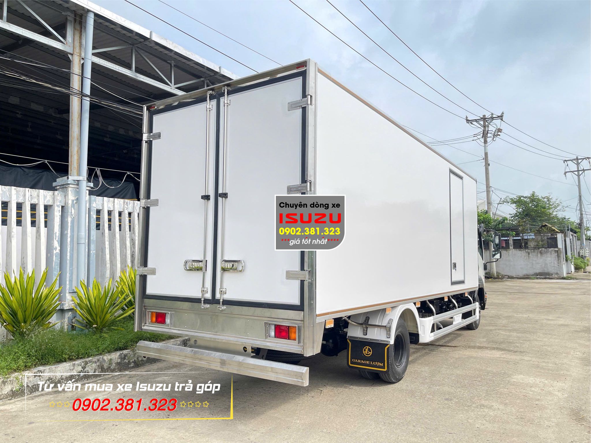 Xe Tải Isuzu FRR650 2025 Thùng Kín Composite Dài 6m7 – Giá Chỉ Hơn 1. Tỷ, Xem Xe Ngay