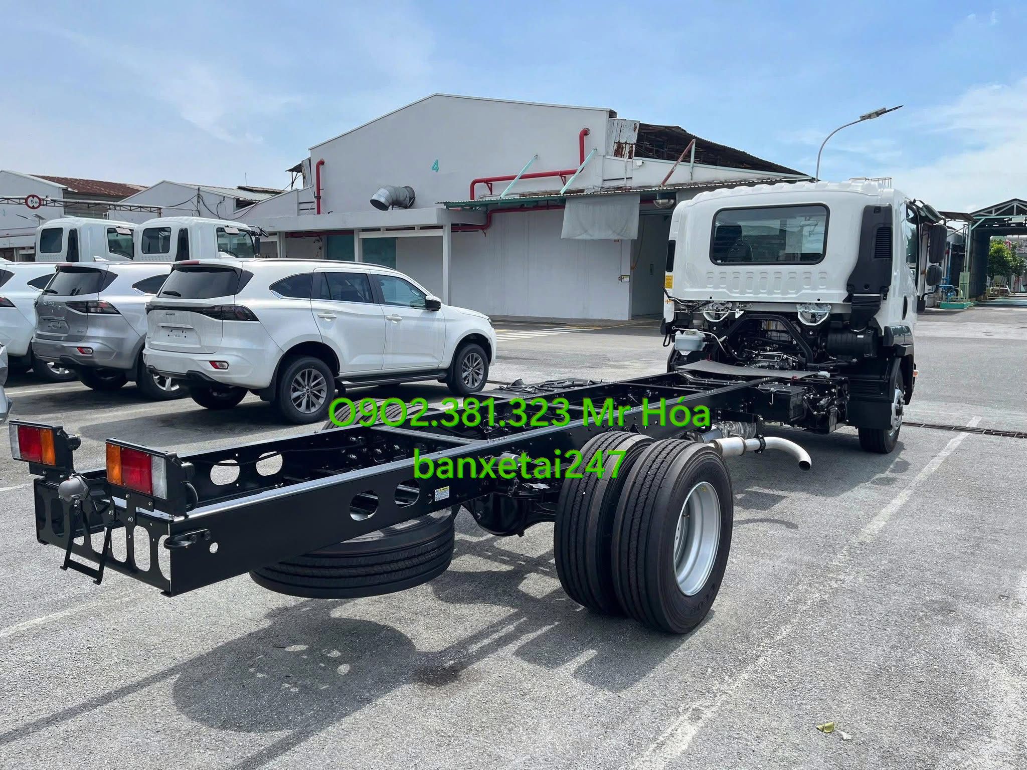 Chassi xe tải FSR700 Mẫu mới nâng cấp từ FRR650 nhưng đáng giá hơn